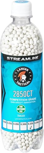 【新品】biossentiel BBS clear 36g High Powered Airsoft BBs Bio -- 2700 count