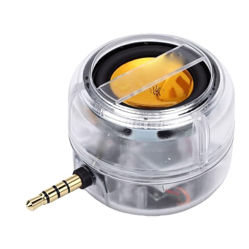Altavoz portátil de 3,5 mm Sxhlseller mini amplificador plug and play para móvil