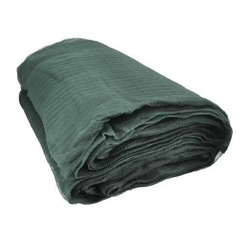 SATURNIA Mantas Aceituna 5 x 10 Metros. Multiusos 100% Hdpe Gramaje 90 Gr/m2. Reforzada, Con Ojales, Mantos Aceituna, Fardos Aceituna,