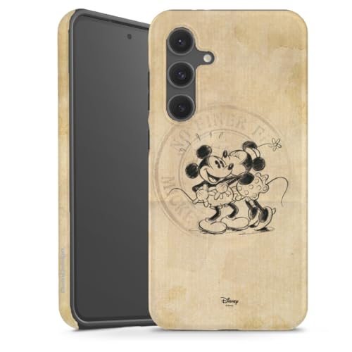 Coque S24 FE Mickey et Minnie Mouse Vintage DeinDesign renforcée