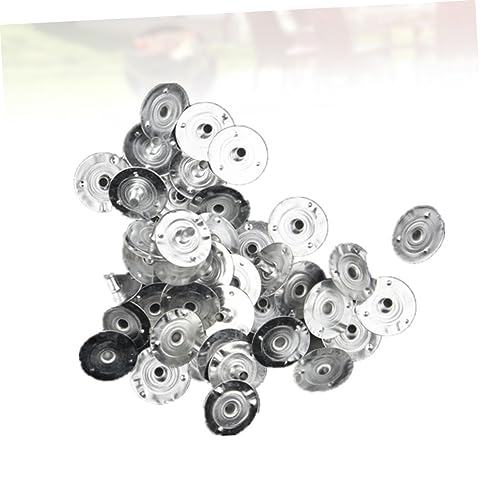 EXCEART 2 sets mechas para velas con bases metálicas 300 pcs miniatura 7
