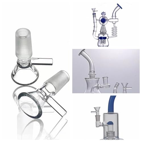 14mm Glass Funnel,12pcs Lab Short Stem Funnels, Laboratory Glass Stem with 3 Cleanning Brushes High Borosilicate Glass (14mm Glass Funnel-12pcs) - Thumbnail 4