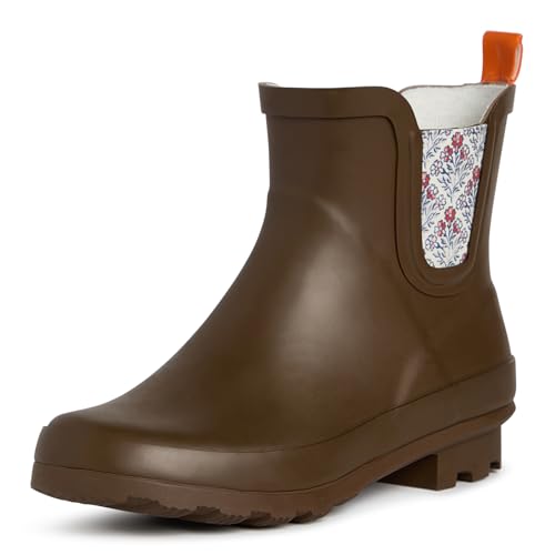 Laura Ashley Women's Snow and Rain Boots, Mid Cut...