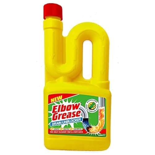 Destapacaños Elbow Grease para fregadero, bañera y ducha | Disuelve cabellos y grasa | 750 ml miniatura 1