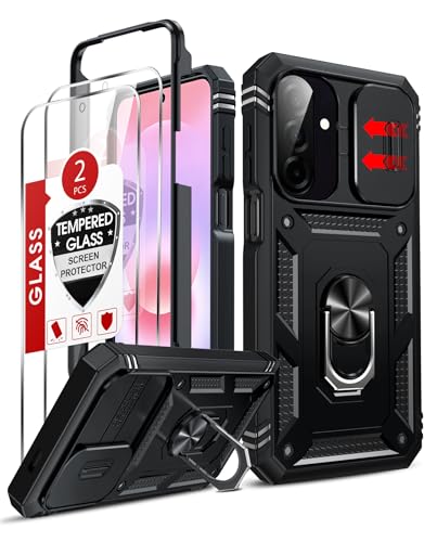 Coque Samsung Galaxy A27 5G antichoc LeYi avec béquille et 2 verres