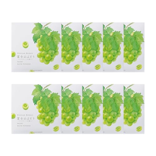 【10包】デイリーアロマ 富士山ぶどう アロマバスパウダー(40g×10包セット)デイリーアロマジャパン 富士山ワイナリーコラボ マスカットの香り 日本製 入浴剤 保湿 角質 ハチミツ アルガンオイル 椿油 ギフト 甲州ブドウエキス配合