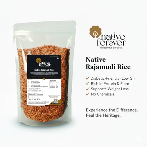 Image of Native Forever Rajamudi Rice - Low GI, High Fiber 5 Pack, 9000g