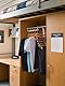 HOUSE DAY Kleiderbügel Platzsparend 4 Stück, rutschfest Platzsparende Kleiderbügel Metall für Kleiderschrank Organizer, Mehrfach Magic Bügel für Schlafsaal, Schlafzimmer, Geschenk