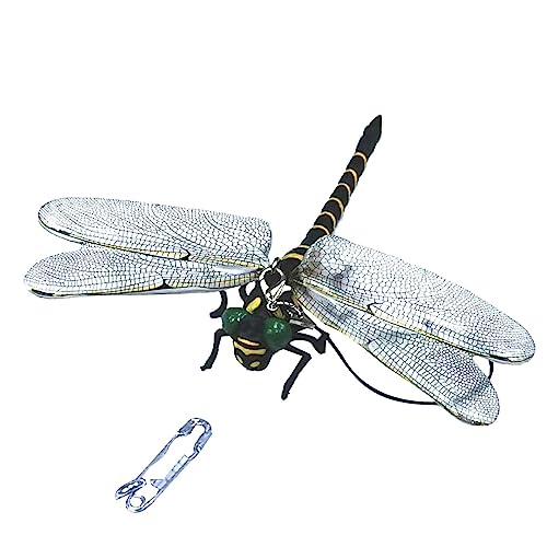 蜻蛉 虫よけ おにやんま おにやんまくん 虫除け オニヤンマ 虫除け 大きい 6cmシミュレーション大きなトンボ蚊よけ 虫 動物 模型 トンボ 登山 キャンプ 釣り 衣服 玄関 室内装飾 虫対策 野外活動 釣り 草刈り ベランダ 家庭菜園 ハイキング 屋外