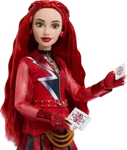 Mattel Disney Descendants: Wicked Wonderland, Red, Daughter of Queen of Hearts Fashion Doll, with Removable Outfit & Accessory, Inspired by the Movie - image 3