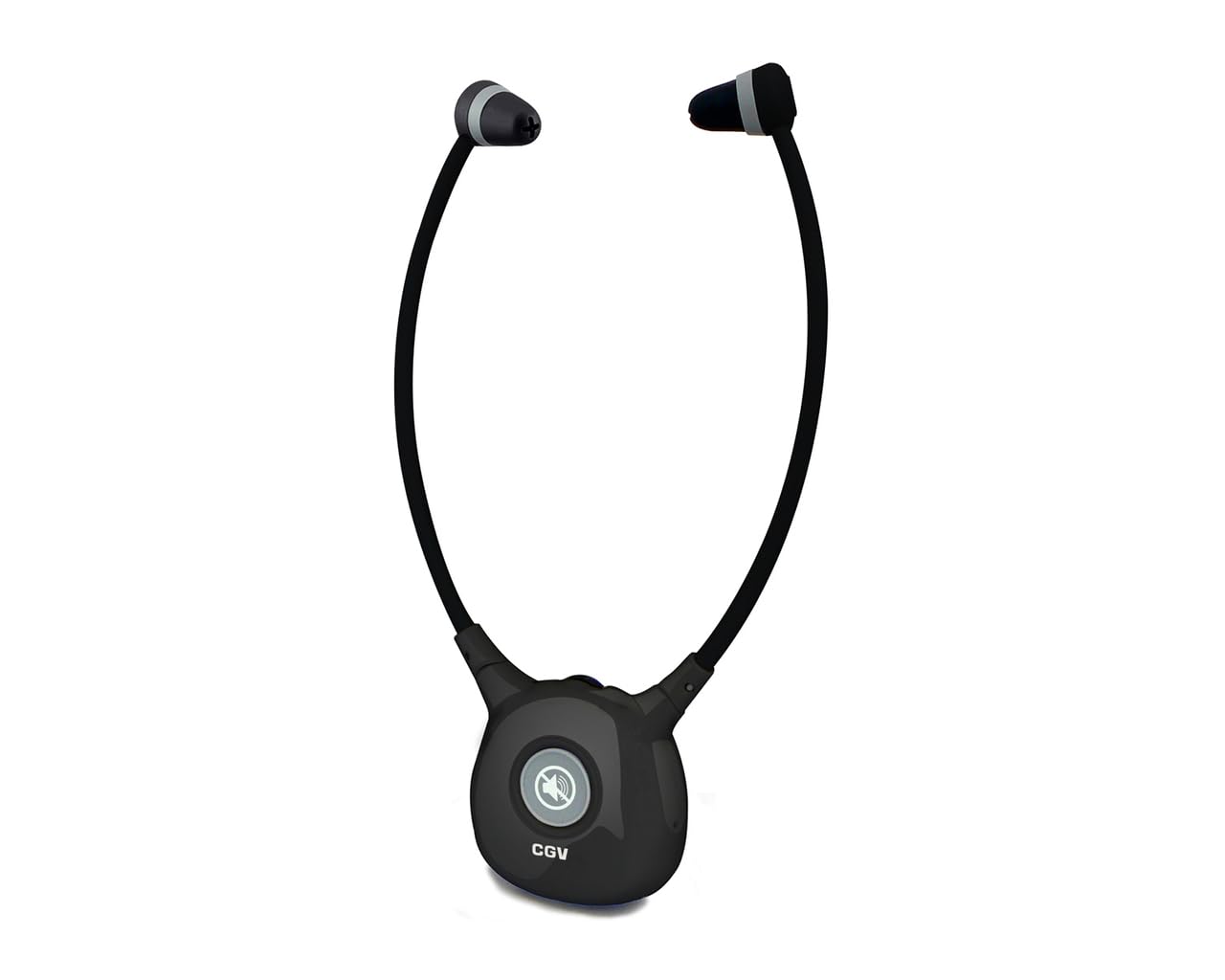 CGV Hel Dolfin Duo Casque TV Stéthoscopique Noir