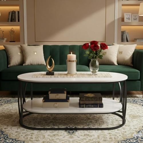 Image of Coffee Table Centre Table (Black White, V DBL)
