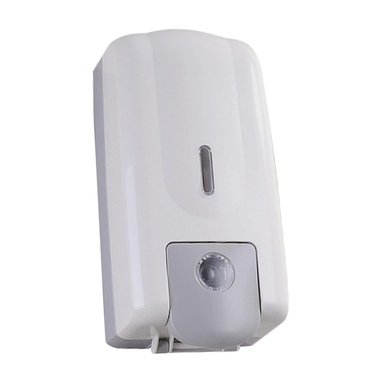 VALICLUD Porta Saponi da Parete Dispenser Sapone Liquido Ricaricabile Contenitore Vuoto per Shampoo Balsamo Adatto Casa Hotel Bagni Pubblici Bianco