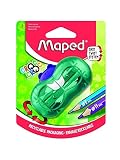 Maped - Anspitzer CROC CROC TWIST Bieber - 2 Stiftgrößen - mit Auffangdose - zufällige Farbauswahl