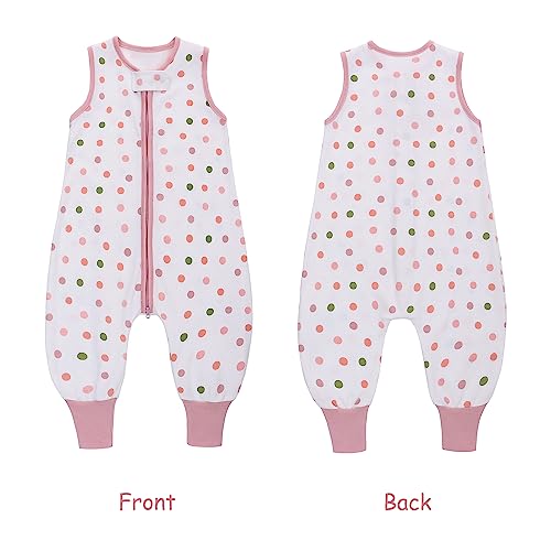 Sacco nanna estivo con piedi, 0,5 Tog, 100%