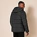 Amazon Essentials Men's Heavyweight Hooded Puffer Coat, Black, Large