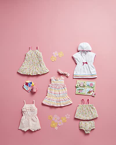 Mud Pie One Size Girls Floral Tiered Dress2