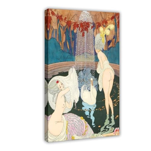 Toile The Ladies Gerda Wegener cadre suspendu 61x91
