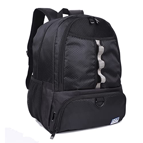 Boys Girls Soccer Bags Soccer Backpack Basketball Vollyball Football Bag Backpack Kids Ages 6 Up With Ball Compartment All Sports Bag Gym #TOP4