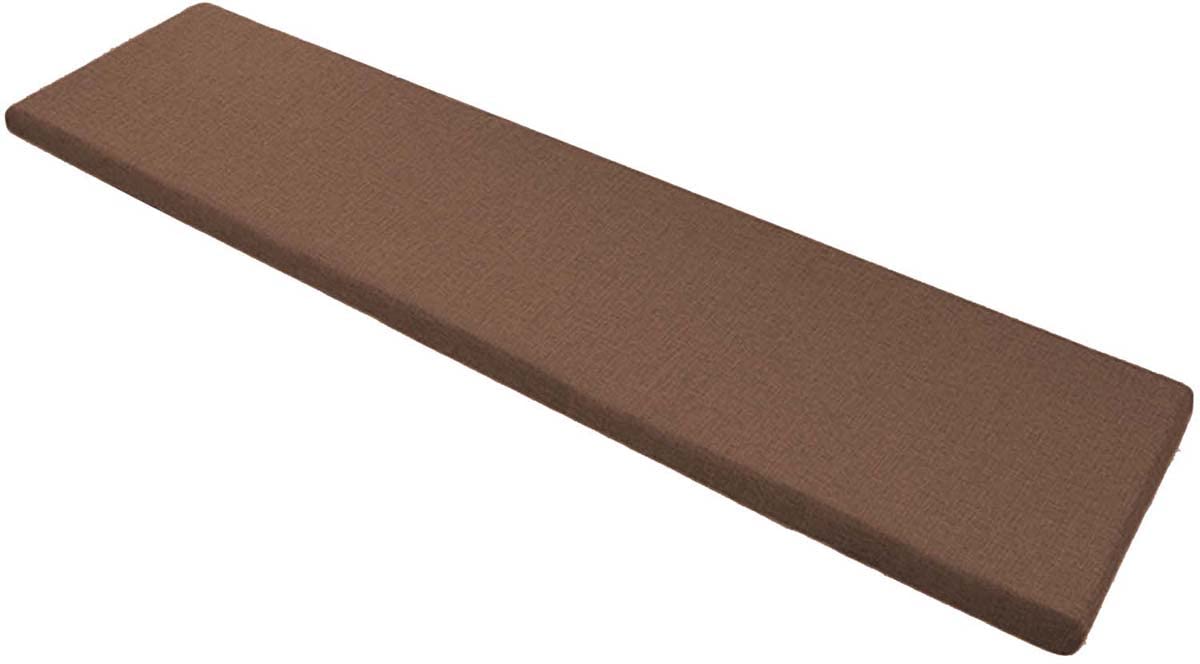 Coperture per panca da esterno, 120 x 30 cm, cuscino ispessito con rimbalzo, traspirante, per cucina, sala da pranzo, giardino, patio, altalena, pavimento, seduta comoda.