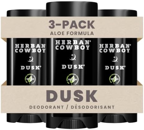 Herban cowboy DUSK deodorant 3-pack