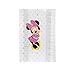 Interbaby Mn013 - Cubrebañeras Disney Minnie Mouse Con Esponja Plastificado 80 Cm, Blanco Y Rosa
