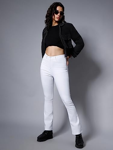 Image of HIGH Star Women's Bootcut Fit Mid Rise Jeans