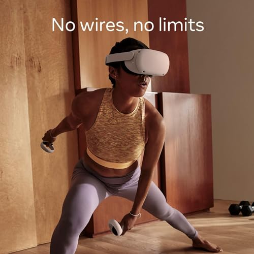 Image of Meta Quest 2 128GB - Advanced All-in-One Virtual Reality Headset (Renewed)