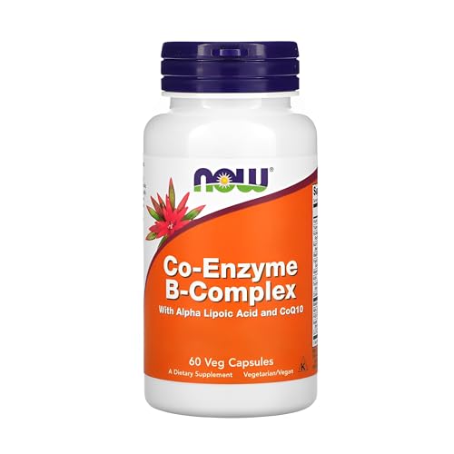 NOW Foods Coenzima Complexo B 60 Cápsulas Importado