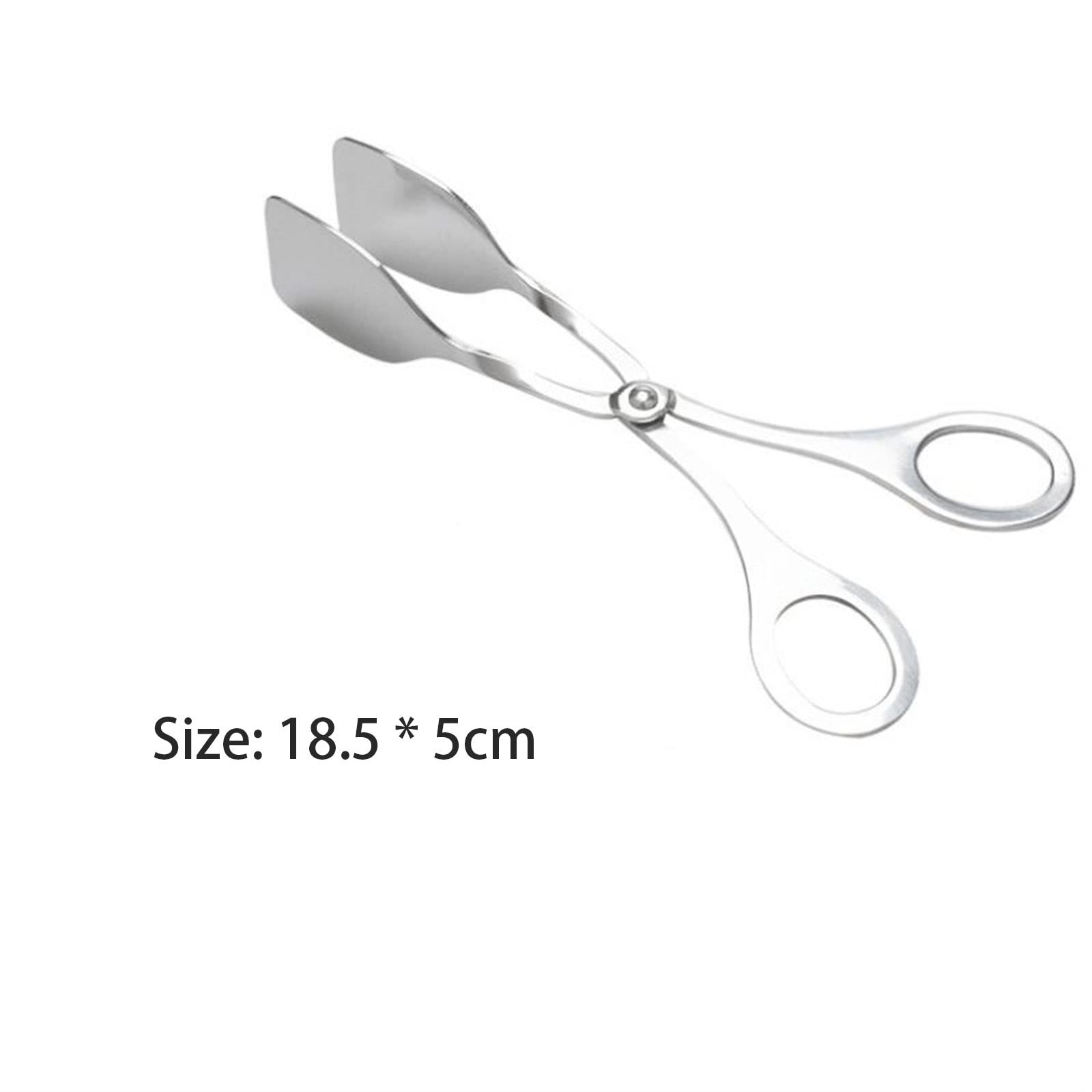 MRKU Pinzas de Acero Inoxidable para Alimentos, Utensilios para Servir, Barbacoa, Buffet, Ensalada, Parrilla, Pinzas para Buffet
