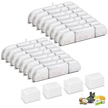 16 Packs Replacement Filters for DownyPaws Battery Operated Cat Water Fountain DPWFP6, 8 Months Set of Replacement Filters for DownyPaws 84oz/2.5L Fursink Wireless Pet Water Fountain