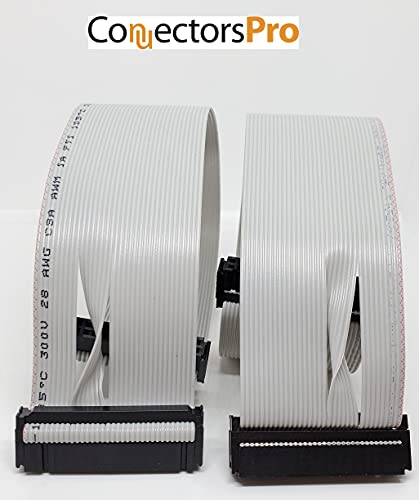 Cable plano de 14 pulgadas 2x17 pines, pack x2 miniatura 2
