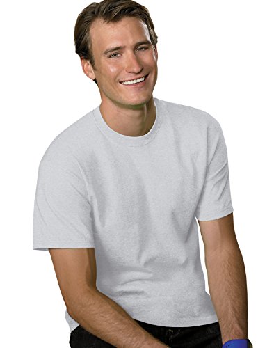 T-shirt 5280-5XL Hanes en maille premium Ash pour une durabilité supérieure