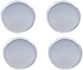- Diameter 10 inch Pure Aluminium Pizza Screen. (Set of 4 Piece)