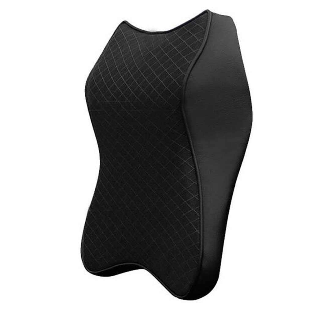 Imbottitura per poggiatesta per seggiolino Auto Cuscino in Memory Foam 3D Supporto per Sollievo dal Collo in Tessuto a Rete Traspirante Cuscino in Memory Foam
