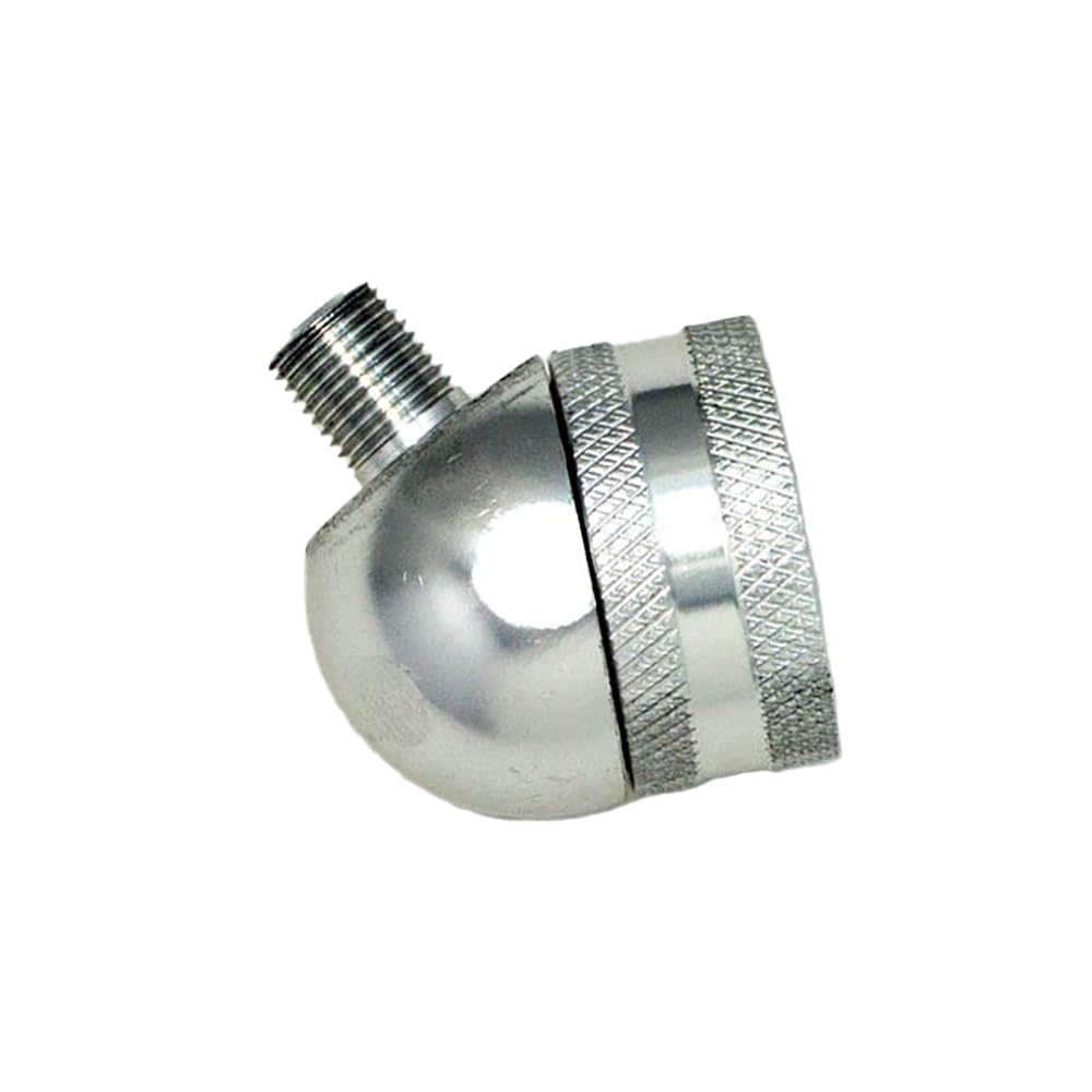 Prestacycle Big Angle Presta Head - Push-On, Pull-Off Valve Head with Urethane Gasket, Tubeless Safe, Fits Floor Pumps & Prestaflator Pro Tools, Bicycles, High Flow for Presta Valve Tires