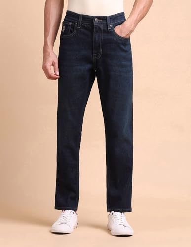 Image of U.S. Polo ASSN. Casual Mens Jeans - Comfort Fit Jeans for Men for Office & Regular Wear