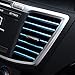 Car Air Conditioner Decoration Strip for Vent Outlet, 20 Pieces Universal Waterproof Bendable Air Vent Outlet Trim Decoration, Suitable for Most Air Vent Outlet, Car Interior Accessories (Blue)
