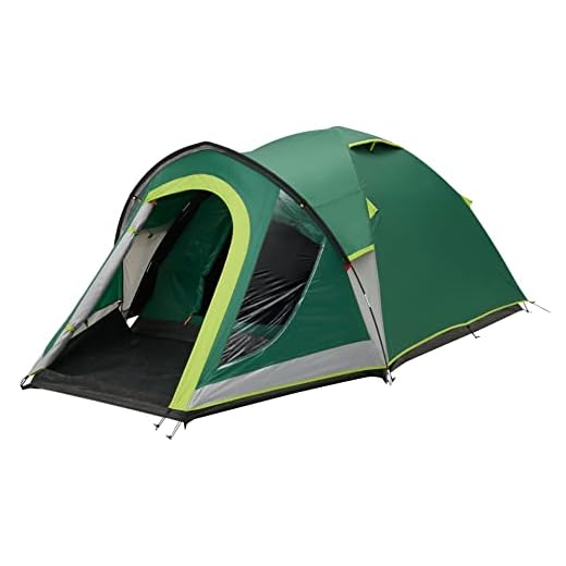 Coleman Kobuk Valley de campaña de cúpula, unisex, Kobuk Valley 4+, verde