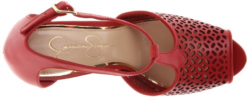Image of Jessica Simpson Womens Dany 3 Floral Heeled Platform Sandals