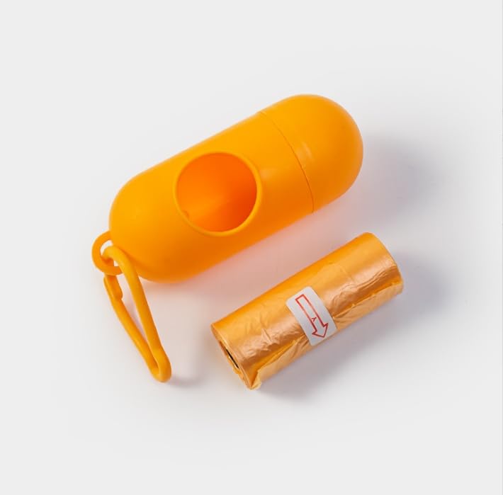 Haustier-Toiletten-Set in Kapselform (schwarz)