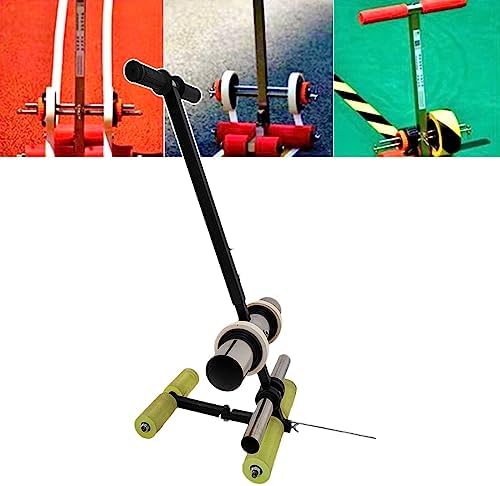Manual Floor Tape Applicator, Masking Tape Dispenser Painting Tool for Wall Packing Floor Warehouse Gym (A)