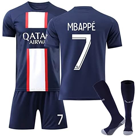 DUOROUPUTAO - Camiseta, pantalones cortos y calcetines de PSG para niños y adultos Cover