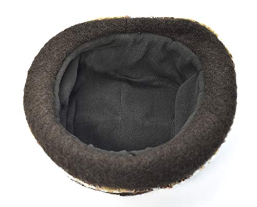 Chapeau femme en laine marron fumé - Accessoire de mode feutre Generico