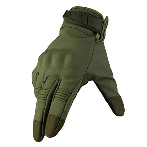 XYBB Wasserdicht Touch Screen Herren Handschuhe Militär Taktische Handschuhe Fahrrad-Handschuhe Outdoor-Sport-Handschuh for Die Jagd Radfahren (Color : Army Green, Size : M) Cover