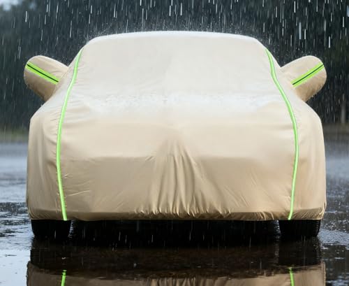 Bâche Voiture Extérieur pour Ope-l Meriva B 2010-2017 Housse Protection Extérieur Impermeable Respirante - Bâche Anti-Rayures - 100% Étanche, Anti-UV