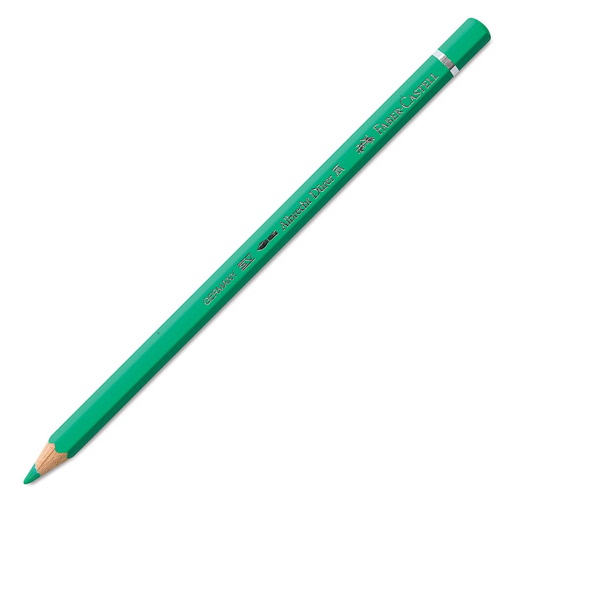 Faber-Castell Art & Graphic Albrecht Dürer Watercolour Pencil, 162, Light Phalto Green, for Craft, Drawing, Sketching, Home, School, University, Colouring
