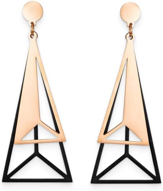 Trendy Triangle Earrings Clothing, Shoes & Jewelry