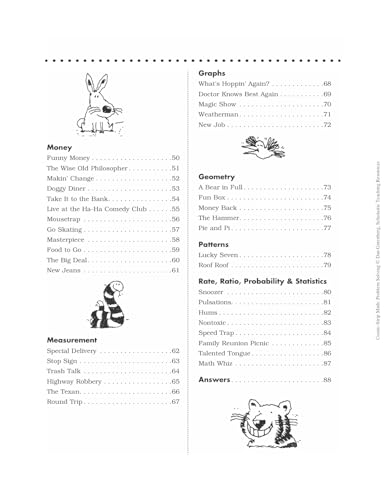Comic-Strip Math: Problem Solving: 80 Reproducible Cartoons With Dozens and Dozens of Story Problems That Motivate Students and Build Essential Math Skills - Image 3