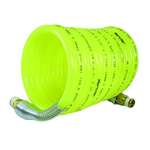 Nycoil Nylon Recoil Air Hose 1 4 I D 12 L 1 4 Male Npt 10 Work 3 1 2 O Coil 3 I Coil Buy Online In Grenada At Grenada Desertcart Com Productid